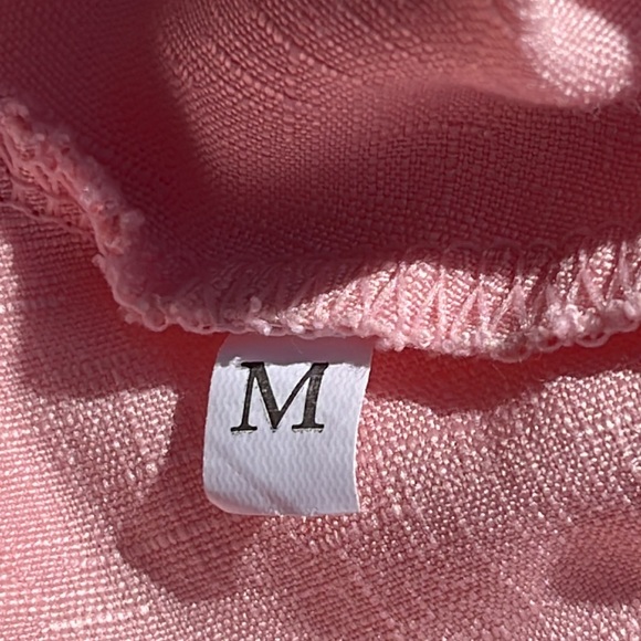 Boho flowing soft pink dress M - Picture 6 of 11